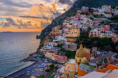 Amalfi Drive Shore Excursion from Naples - Positano: Spiaggia Grande Energy and Santa Maria Assunta Time