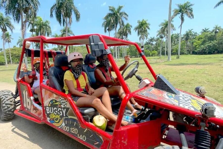 Amber Cove and Taino Bay Shore Excursion: Buggy Tour - Playa Bergantin swim stop: the ocean reset after mud and splash