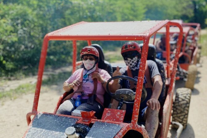 Amber Cove & Taino Bay Shore Excursion: 2 person Buggy Tour - Playa Bergantin: your optional swim and the reset moment