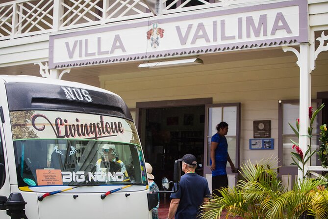Apia Highlights Shore Excursion Tour + Lunch & Island Show - Maninoa Ocean Club lunch plus island warriors welcome