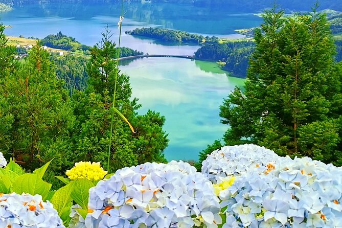 Azores: Shore Excursion Sete Cidades - Blue & Green Twin Crater Lakes - Value check: $82.90 for port pickup plus multiple included stops