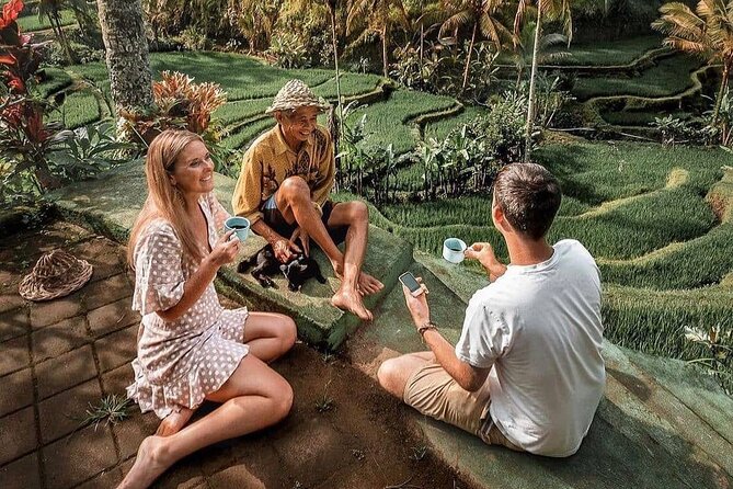 Bali private Shore Excursion from Benoa Port - All Inclusive - Suwat Waterfall: swimming option and the photo advantage
