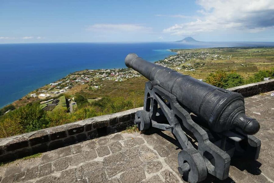 Basseterre: Brimstone Hill Fortress & Beach Shore Excursion - Brimstone Hill Fortress: the view is half the story