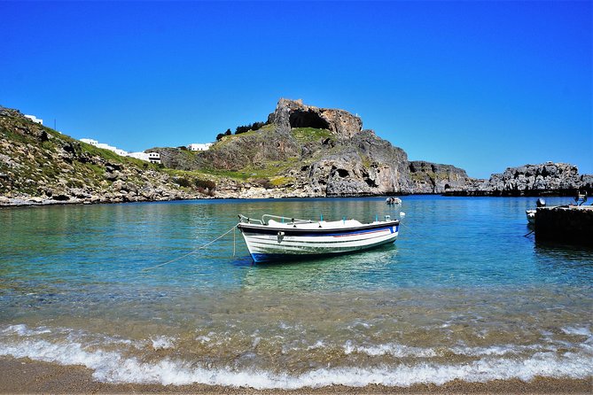 BEST OF LINDOS & RHODES - PRIVATE TOUR - SHORE EXCURSION - HALF DAY - 4 People - Anthony Quinn Bay When It’s Busy: What to Expect and How You’ll Adapt