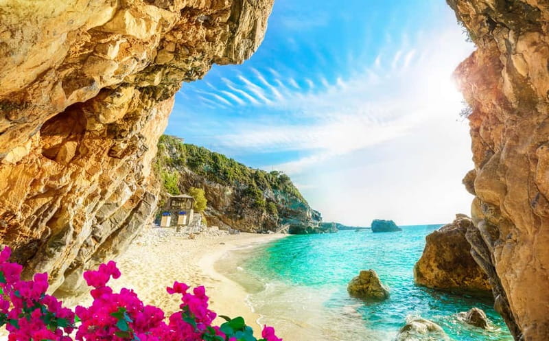 Corfu: Shore Excursion for cruise passengers - Paleokastritsa Beach: your photo stop with real breathing room