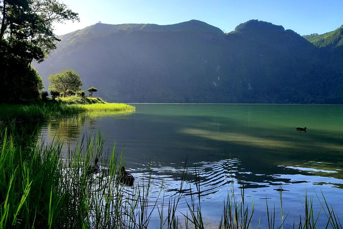 Cruise Travellers: Sete Cidades Volcano, The Blue & Green Lake - Sete Cidades: volcano scenery, parish time, and the coffee option