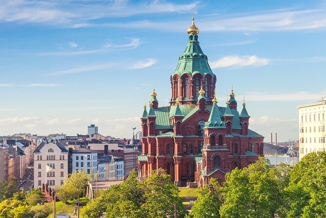 Deluxe Helsinki Shore Excursion from Cruise Ship Port - First Big Stops: Sibelius Park and Olympic Stadium on the Way In