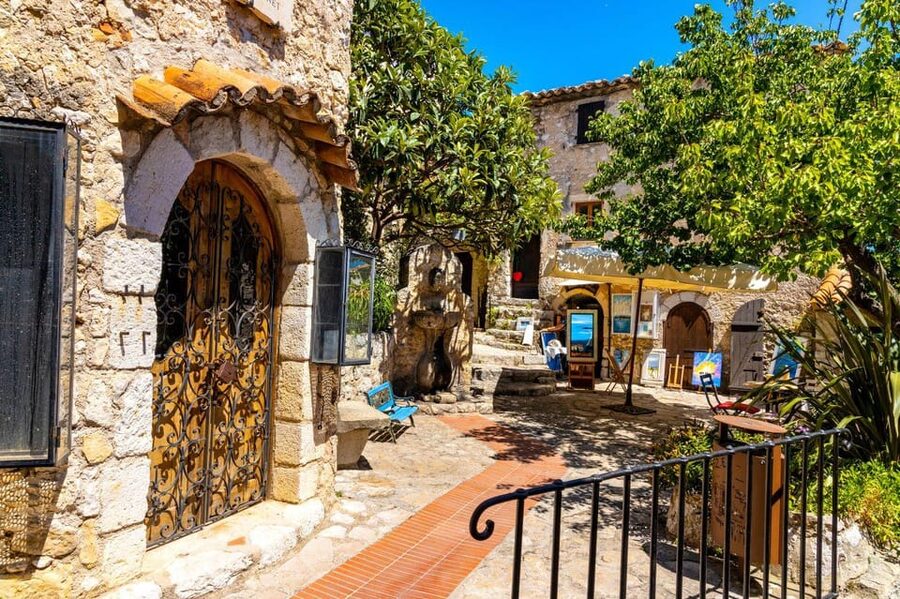 From Cannes: Shore excursion to Eze, Monaco, Monte Carlo - Eze: The Medieval Village Clinging to a 429-Meter Cliff