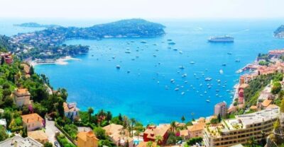 From Cannes: Shore excursion to Eze, Monaco, Monte Carlo - Scenic Coastal Drive to Eze: Villefranche, Cap Ferrat, and the Bay of Millionaires