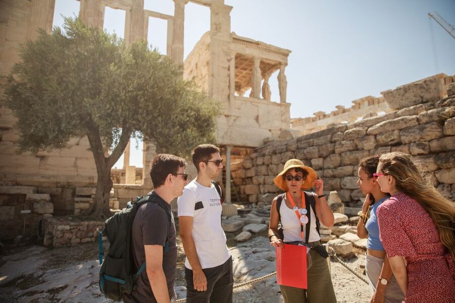 From Cruise Port: Athens City, Acropolis & Acropolis Museum - Greek Parliament area and the Changing of the Guards moment