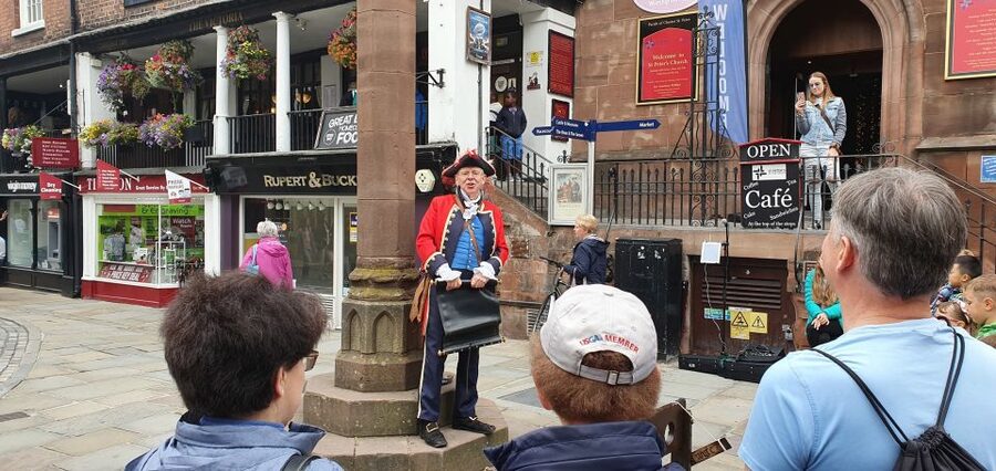 From Liverpool: Chester Sightseeing Half-Day Shore Excursion - River Dee and Chester Cross: Where Trade Shaped the City