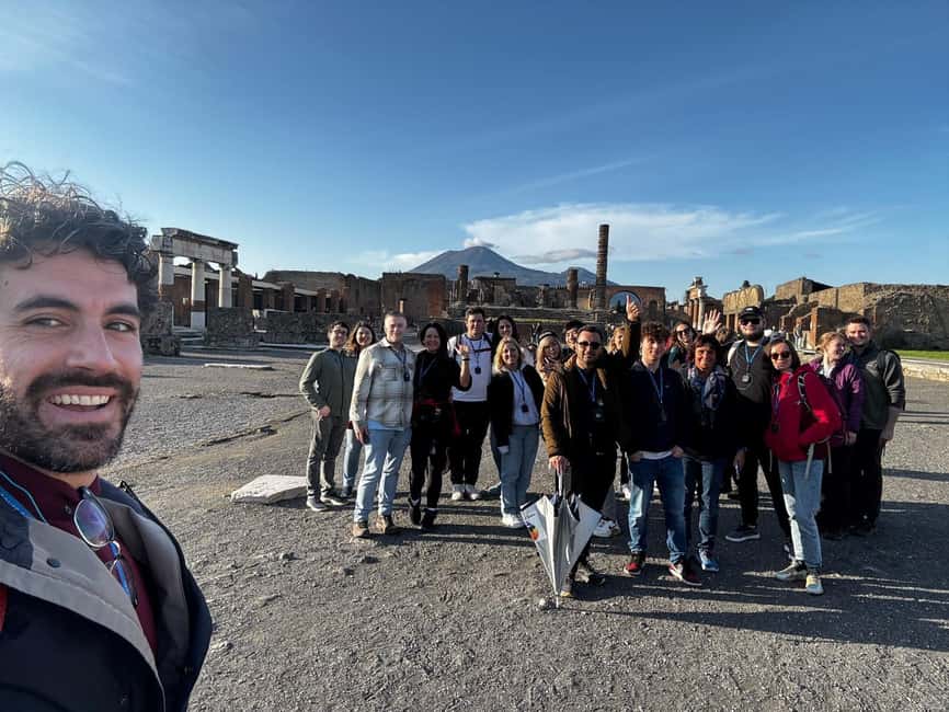From Naples: Pompeii Shore Excursion for Cruisers with Guide - Naples pickup, meeting options, and getting to the ruins