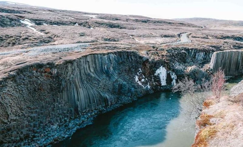 From Seydisfjordur: Studlagil Canyon Shore Excursion - Gufufoss waterfall: big water, short stop, good timing