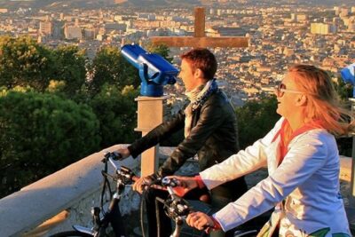 Marseille Shore Excursion Private Electric Bike Tour - Stop 1: Notre-Dame de la Garde and its 360° viewpoint