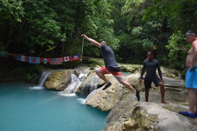 Montego Bay Shore Excursion: Blue Hole & Secret Falls Tour plus Shopping - The drive from Montego Bay: longer than you want, but part of the deal
