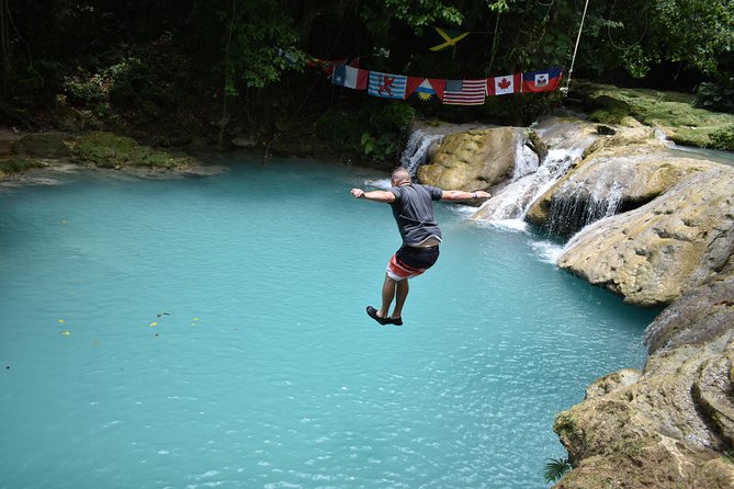 Montego Bay Shore Excursion: Blue Hole & Secret Falls Tour plus Shopping - Lunch at Scotchies: what’s included and what’s on you