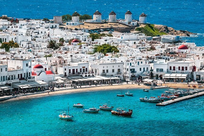 Mykonian Mosaic Tour for the First Time Visitors from Cruise Port - Kalafati Beach: sand-and-sea time, not a long hang