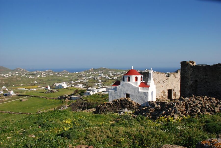 Mykonos Shore Excursion: City & Island Tour - Ano Mera and the Tourliani Monastery: a calmer side of Mykonos