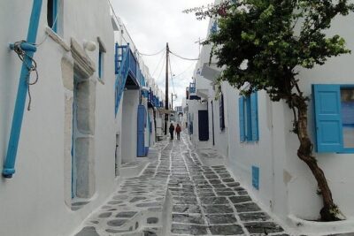 Mykonos Shore Excursion: Private Old Town Walking Tour - Panagia Paraportiani: the five-church story behind the white facade