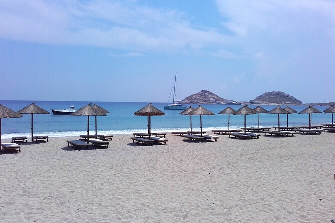 Mykonos Shore Excursion with Pickup from Cruise Ship Terminal - Beach time without the beach headache: Kalafati and the southeast coast plan