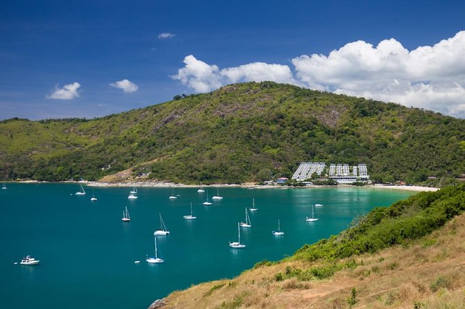 Phuket Private City Tour – Shore Excursion for Cruise Travelers - Rawai Beach and Big Buddha: sea views plus a major landmark