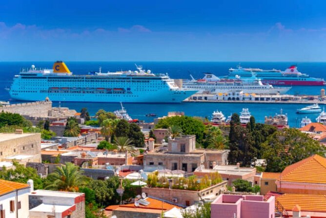 Rhodes Shore Excursion Including Lindos, Old Town & Wine Tasting - Lindos village for 2 hours: narrow streets, cliff views, and optional Acropolis pay-to-climb