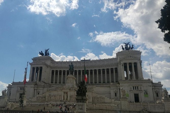 Rome Private Full Day Shore Excursion 9 hours - The Vittoriano (Altare della Patria): Italy’s unification monument