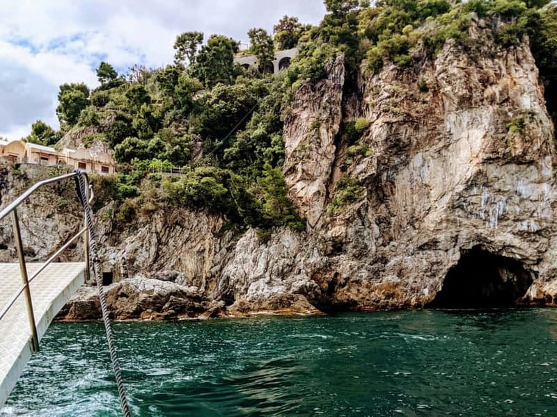 SALERNO: Amalfi Coast Cruise • Shore Excursion - The Amalfi stop: 2 hours to walk, snack, and enjoy the town at your pace