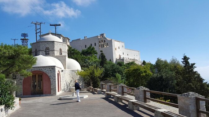 Santorini Private Scenic Shore Excursion: Oia, Mt Profitis and Ilias Monastery - Profitis Ilias Monastery: Highest-Peak Views and the Orthodox Art Inside