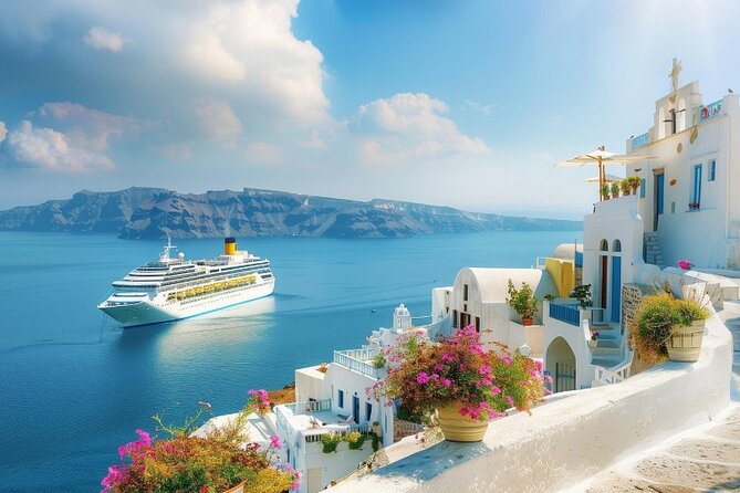 Santorini Shore Excursion: Skip Sky Tram & Port Pickup - Getting Started at Old Harbor: The JAT Sign and No-Stress Pickup