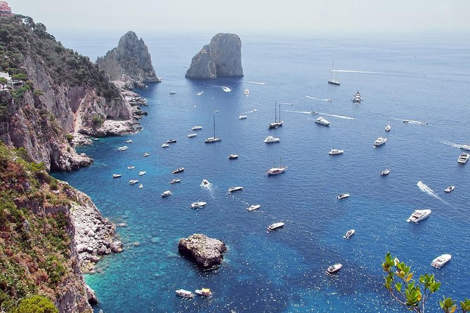 Shore Excursion: Capri, Sorrento and Pompeii Exclusive Day Tour from Naples Port - Capri with a real guide: Anacapri, caves, and steep-city reality