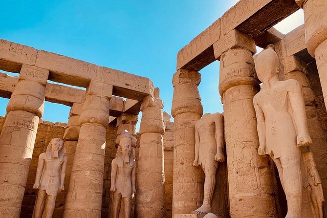 Shore Excursion - Luxor one day tour from Safaga Port - Stop 3: Colossi of Memnon, the statues break—but the story holds