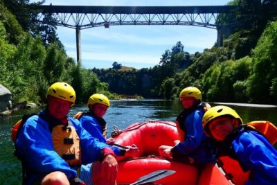 Shore Excursion: Scenic Rafting from Napier - The story part: how the guide turns time on the bus and time on the river into meaning