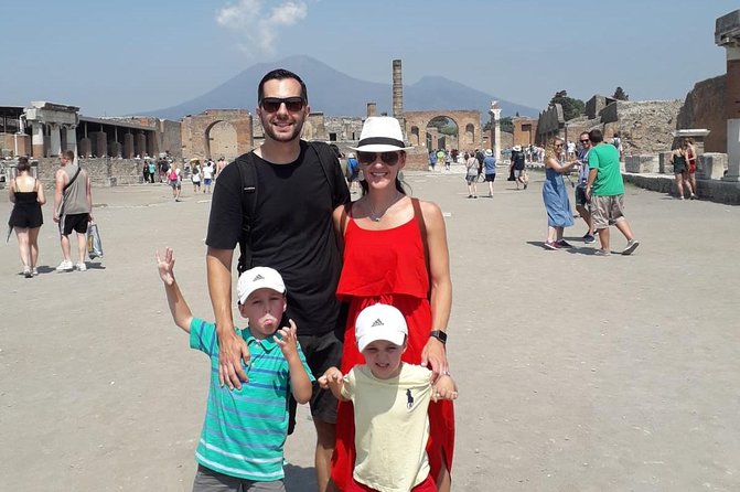 Shore Excursion Tour for Kids from Naples to Pompeii and Amalfi Coast - Transportation Comfort: Private Van Means Less Stress