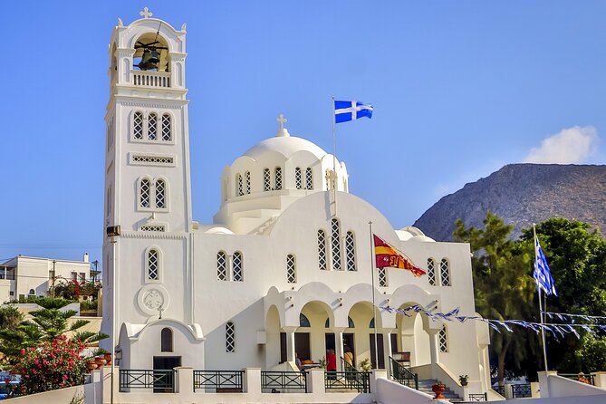SKIP CABLE CAR® The Original Santorini Tour for Cruise Passengers - Megalochori: traditional village charm and a winemaking lens