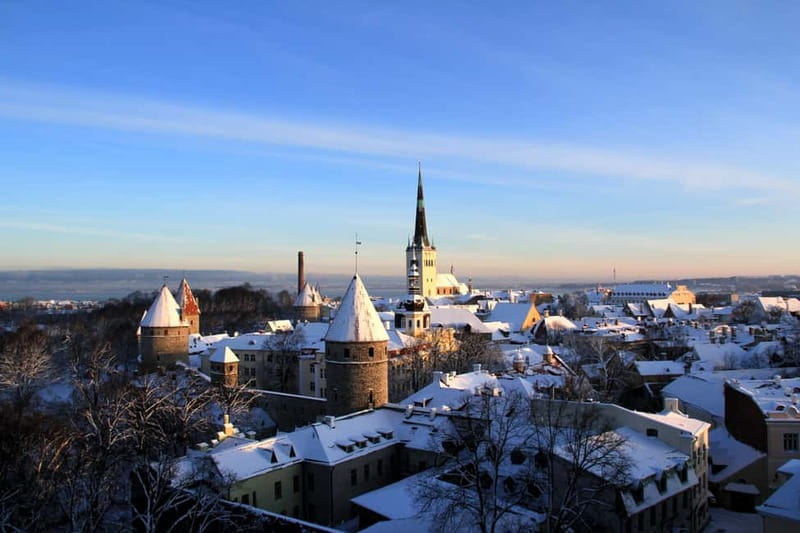 Tallinn: Highlights Shore Excursion with Return Transfer - Lower Town walking: merchant houses, Long Leg Street, and St. Olaf’s Church
