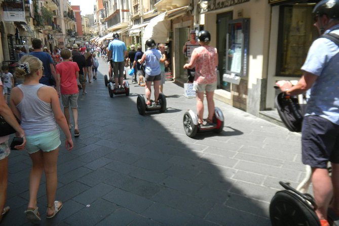 Taormina Shore Excursion: City Segway Tour - Belvedere di Via Pirandello: View Time Without the Sweat