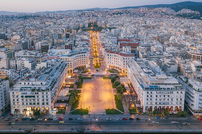 The Best Thessaloniki Shore Excursion with Port Pickup & Drop-off - Aristotelous Square: where you can choose your lunch style