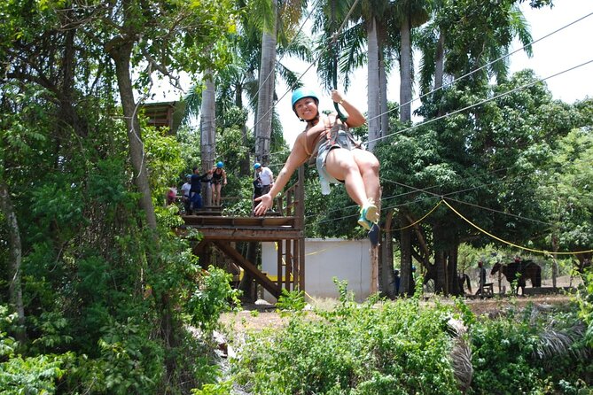 VIP DayPass: ATV, ZipLine, Horse Riding / Shore Excursion & Hotel - ATV riding through riverbeds and village roads: fun, fast, and messy