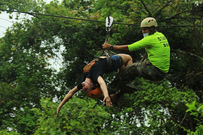 Zip Line for Cruise Ship Passengers, Puerto Vallarta Jungle Adventure - The Zip Line Course: 8 High-Profile Runs With Real Jungle Views