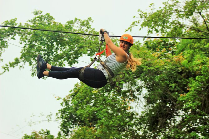 Zip Line for Cruise Ship Passengers, Puerto Vallarta Jungle Adventure - Tequila Tasting and the On-Site Restaurant: Included Taste, Extra Spending